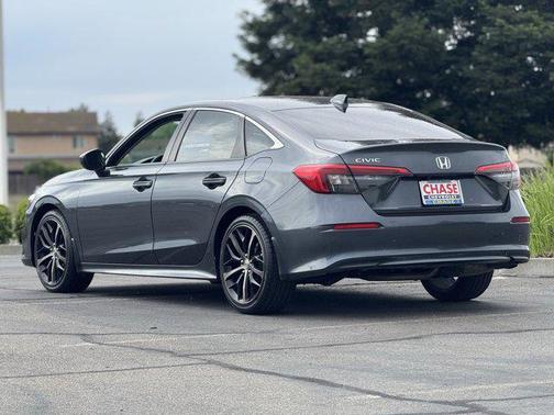 Gray 2024 Honda Civic LX