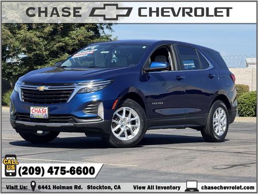 Blue Glow Metallic 2022 Chevrolet Equinox 1LT