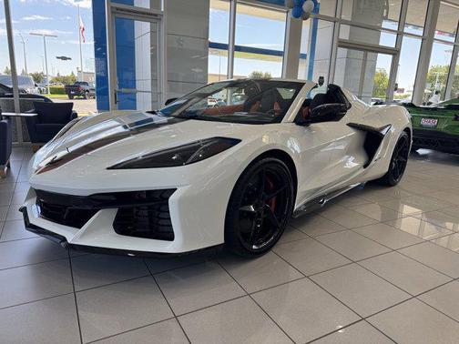 Arctic White 2026 Chevrolet Corvette E-Ray Convertible, 3LZ, RWD
