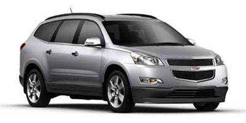 Silver Ice Metallic 2011 Chevrolet Traverse LTZ