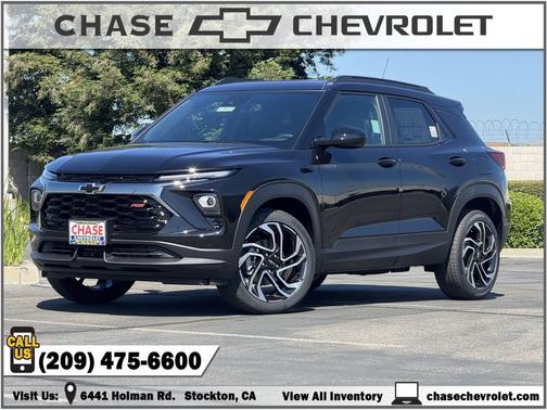 Mosaic Black Metallic 2026 Chevrolet Trailblazer RS
