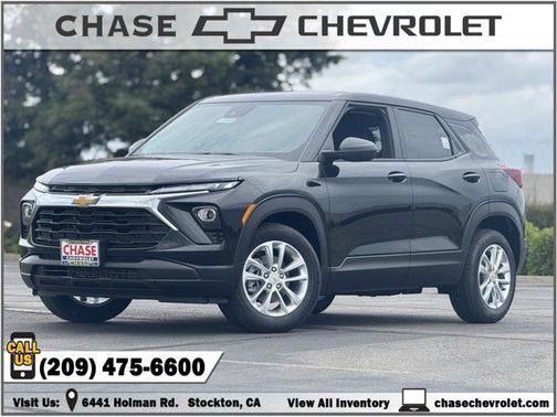 Mosaic Black Metallic 2026 Chevrolet Trailblazer LS