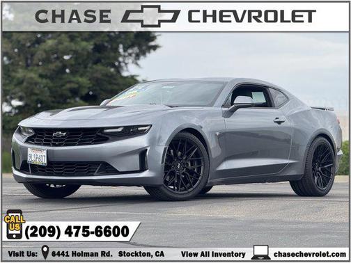 Satin Steel Gray Metallic 2019 Chevrolet Camaro 1LT