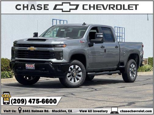 Sterling Gray Metallic 2026 Chevrolet Silverado 2500 Custom
