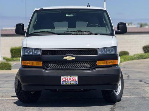 Summit White 2026 Chevrolet Express 3500 3500 Extended Wheelbase, LS, RWD