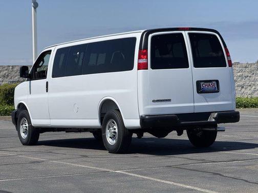 Summit White 2026 Chevrolet Express 3500 3500 Extended Wheelbase, LS, RWD