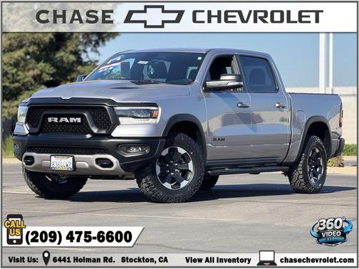 Billet Silver Metallic Clearcoat 2019 RAM 1500 Rebel