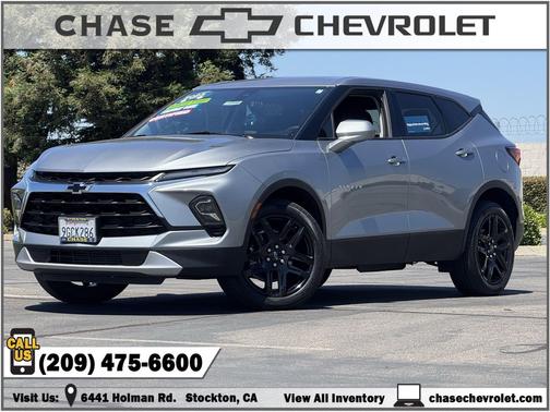 Sterling Gray Metallic 2023 Chevrolet Blazer 2LT