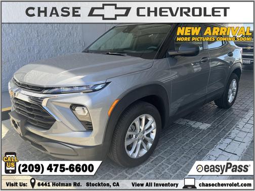 Sterling Gray Metallic 2024 Chevrolet Trailblazer LS
