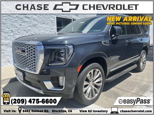 Hunter Metallic 2021 GMC Yukon Denali