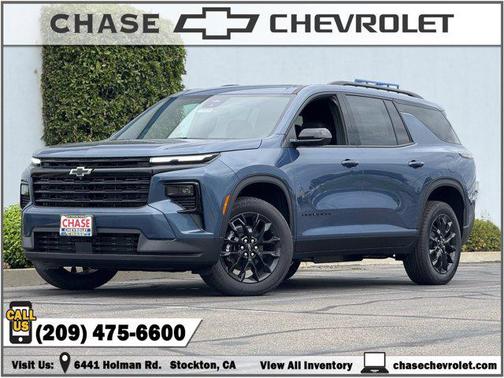 Lakeshore Blue Metallic 2026 Chevrolet Traverse LT
