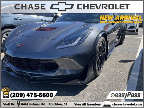 Watkins Glen Gray Metallic 2017 Chevrolet Corvette Grand Sport