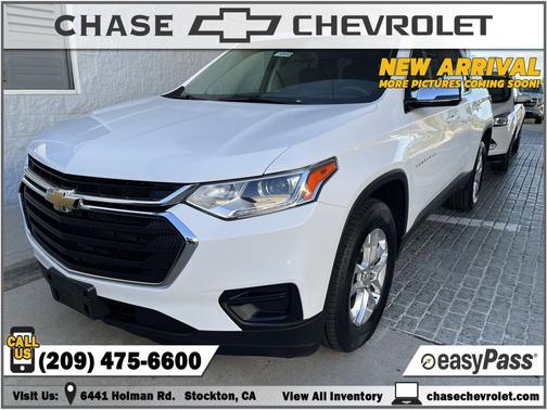 Summit White 2020 Chevrolet Traverse LS