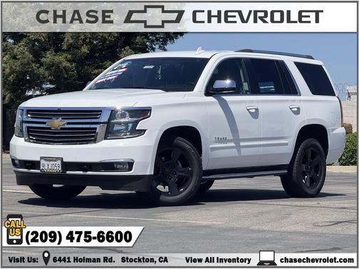 Summit White 2019 Chevrolet Tahoe Premier