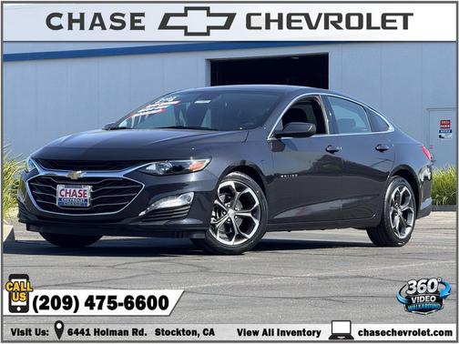 Dark Ash Metallic 2023 Chevrolet Malibu FWD 1LT