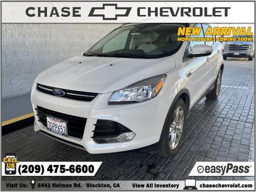 WHITE PLATINUM TRI-COAT 2014 Ford Escape Titanium