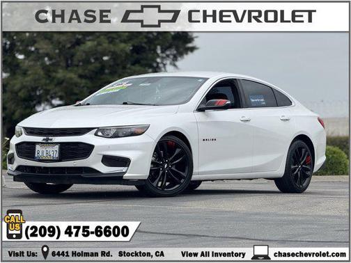 Iridescent Pearl Tricoat 2018 Chevrolet Malibu LT