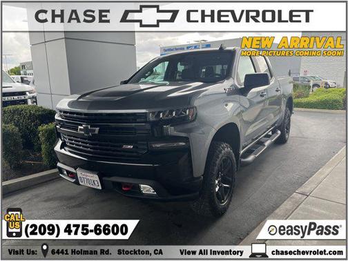 Satin Steel Metallic 2021 Chevrolet Silverado 1500 LT Trail Boss