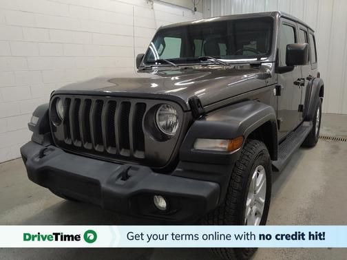 Granite Crystal Metallic Clearcoat 2018 Jeep Wrangler Unlimited Sport