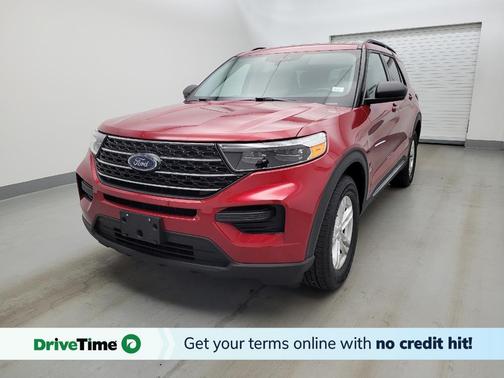 Red 2020 Ford Explorer XLT