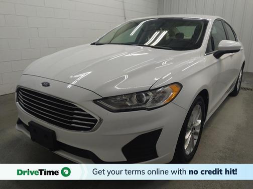 Oxford White 2019 Ford Fusion SE