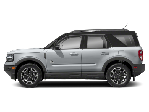 Iconic Silver Metallic 2021 Ford Bronco Sport Outer Banks
