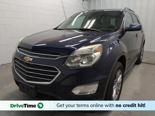 Blue 2017 Chevrolet Equinox 1LT