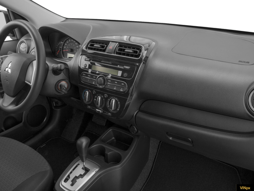 Pearl White 2017 Mitsubishi Mirage ES