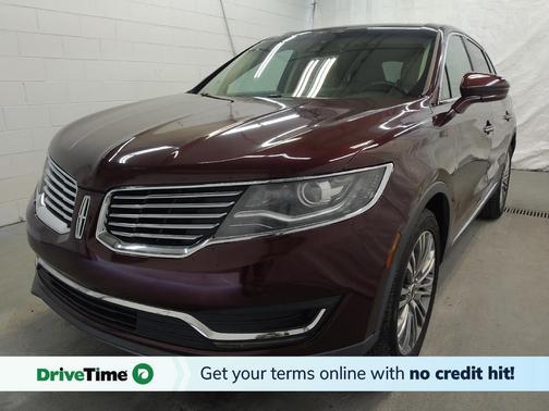 Burgundy Velvet Metallic Tinted Clearcoat 2017 Lincoln MKX Reserve
