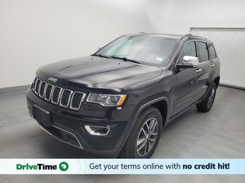 Diamond Black Crystal Pearlcoat 2017 Jeep Grand Cherokee Limited