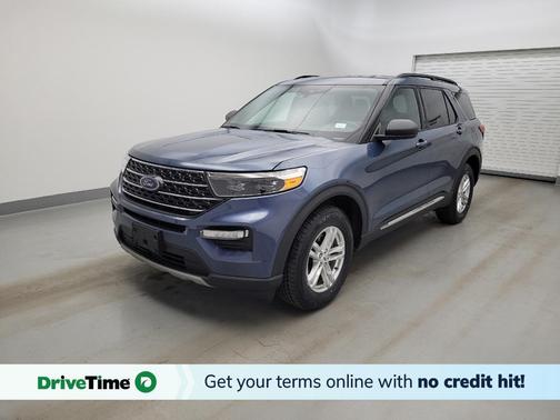 Blue Metallic 2020 Ford Explorer XLT
