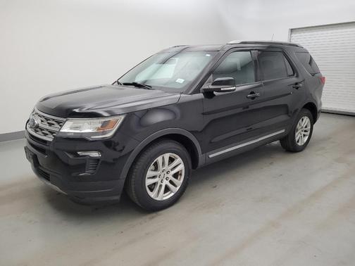 Shadow Black 2018 Ford Explorer XLT
