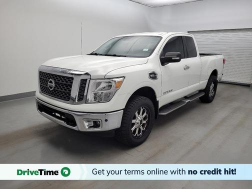 Glacier White 2017 Nissan Titan SV
