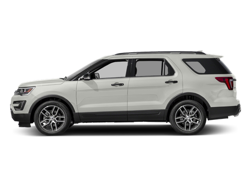 White Platinum Metallic Tri-Coat 2016 Ford Explorer Sport