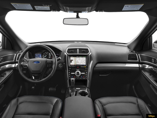 White Platinum Metallic Tri-Coat 2016 Ford Explorer Sport