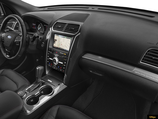 White Platinum Metallic Tri-Coat 2016 Ford Explorer Sport