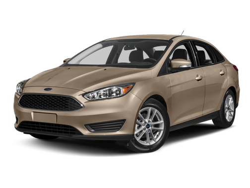 White Gold Metallic 2017 Ford Focus SE