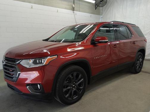 Cajun Red Tintcoat 2019 Chevrolet Traverse RS