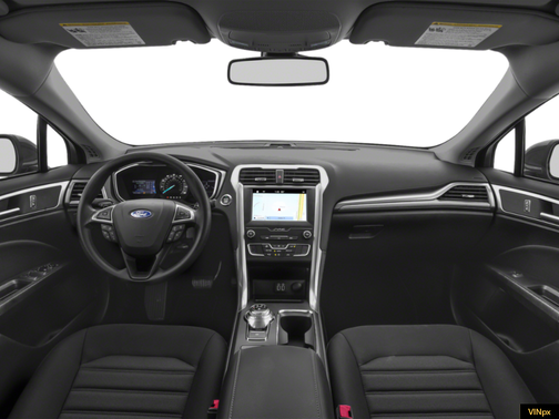 Agate Black 2019 Ford Fusion SE