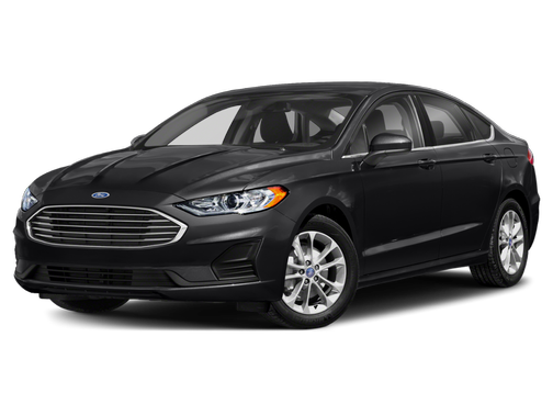 Agate Black 2019 Ford Fusion SE