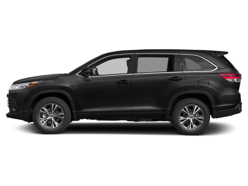 Midnight Black Metallic 2019 Toyota Highlander LE
