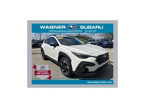 Crystal White Pearl 2025 Subaru Crosstrek Limited