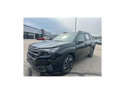 Crystal Black Silica 2025 Subaru Forester Hybrid Limited