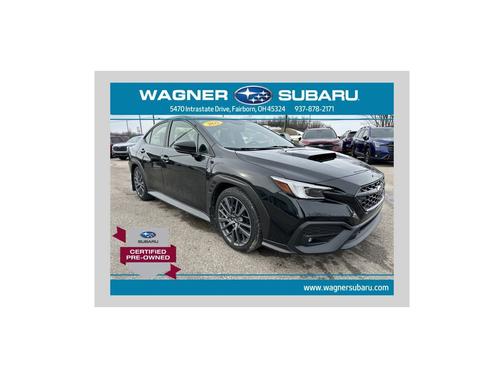 Crystal Black Silica 2022 Subaru WRX GT Sedan