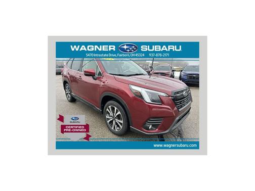 Crimson Red Pearl 2024 Subaru Forester Limited SUV