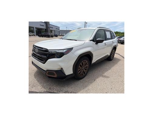 Crystal White Pearl 2025 Subaru Forester Sport