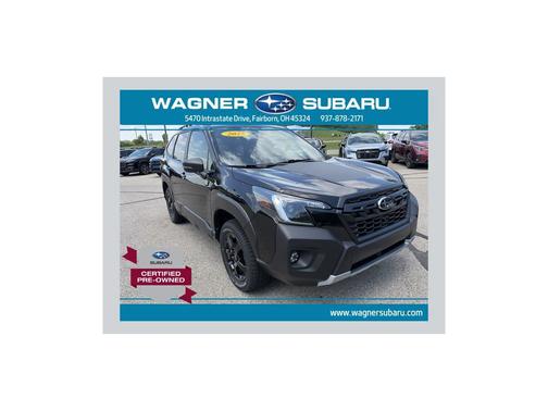Crystal Black Silica 2025 Subaru Forester Wilderness