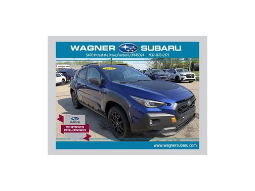 Sapphire Blue Pearl 2024 Subaru Crosstrek Wilderness