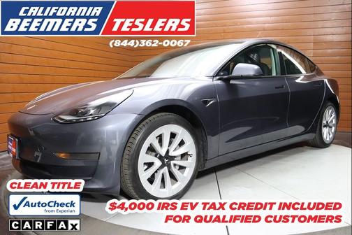 2022 Tesla Model 3 Standard Range