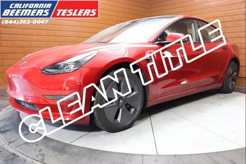 Red Multi-Coat 2023 Tesla Model 3 Standard Range